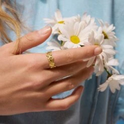 Bague Large BLOSSOM -Agatha Soldes Boutique 02280056 157 52 M2