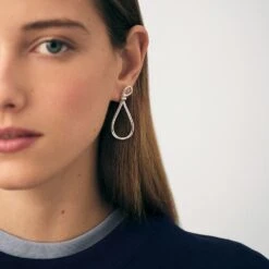 Boucles D'oreilles Pendantes MAUDE -Agatha Soldes Boutique 02350963 064 TU M2