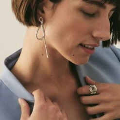 Boucles D'oreilles Pendantes MAUDE -Agatha Soldes Boutique 02350963 064 TU M3