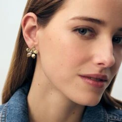 Boucles D'oreilles Puces BLOOM -Agatha Soldes Boutique 02380304 157 TU M2