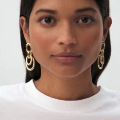 Boucles D'oreilles Pendantes XOXO -Agatha Soldes Boutique 02380600 157 TU M2