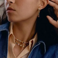 Boucles D'oreilles Pendantes CANDY -Agatha Soldes Boutique 02380606 256 TU M2