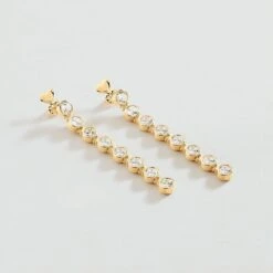 Boucles D'oreilles Pendantes N-13