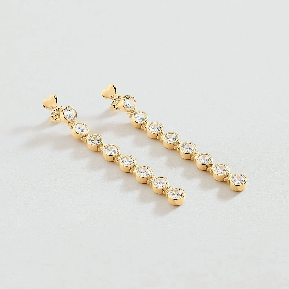 Boucles D'oreilles Pendantes N-13 1 Boucles D'oreilles Pendantes N-13