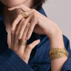 Bracelet Souple MINUIT -Agatha Soldes Boutique 02480256 157 TU M3