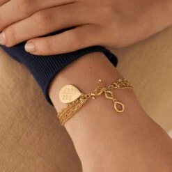 Bracelet Souple NEBET -Agatha Soldes Boutique 02480262 157 TU M4