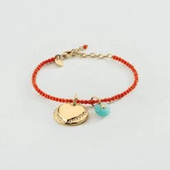 Bracelet Souple PIERRES NATURELLES -Agatha Soldes Boutique 02480318 129 TU 03