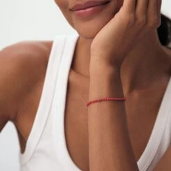 Bracelet Souple PIERRES NATURELLES -Agatha Soldes Boutique 02480318 129 TU M1