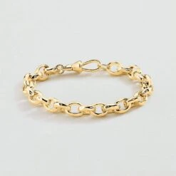 Bracelet Souple MAILLE MARTELÉE