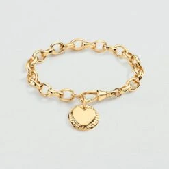 Bracelet Souple MAILLE MARTELÉE -Agatha Soldes Boutique 02480321 157 TU 03