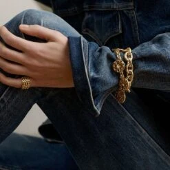 Bracelet Souple XOXO -Agatha Soldes Boutique 02480335 157 TU M3