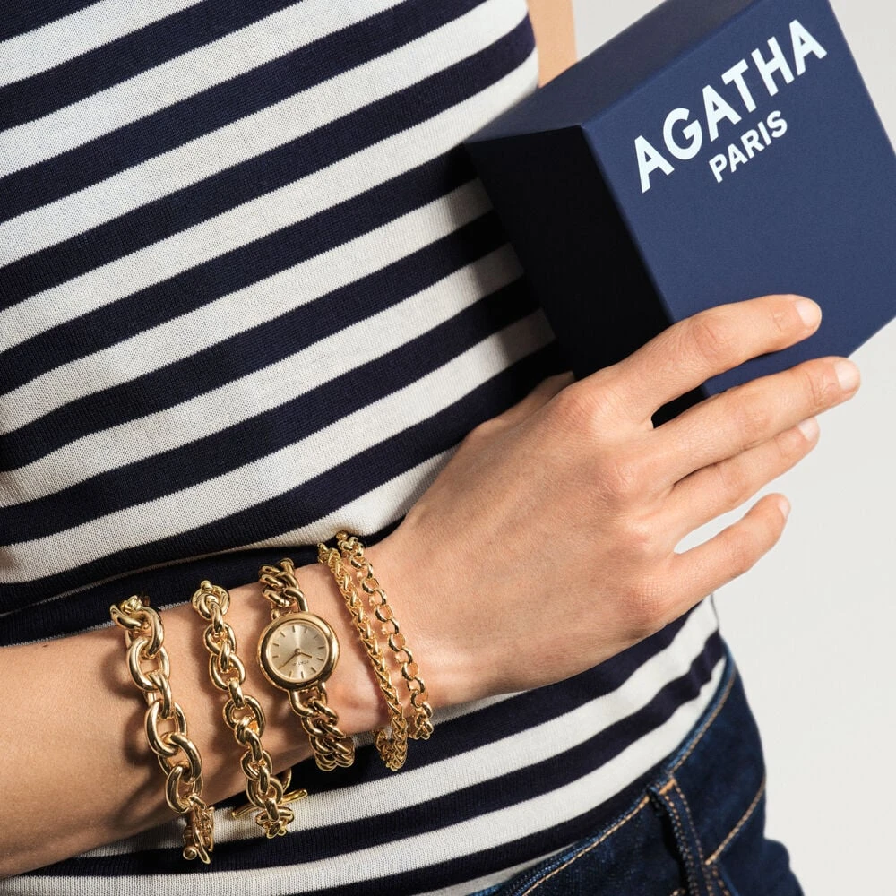 Bracelet Souple MAILLE PALMIER 5 Bracelet Souple MAILLE PALMIER – Image 5