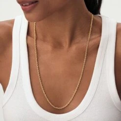 Sautoir CHAÎNE CORDE 9 Sautoir CHAÎNE CORDE -Agatha Soldes Boutique 02680231 157 TU M1