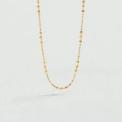 Collier Ras Du Cou CHAÎNE BOULE