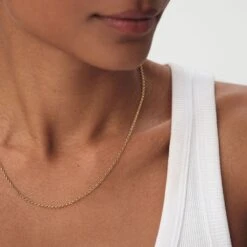 Collier Mi-long CHAÎNE JASERON -Agatha Soldes Boutique 02680235 157 TU M1