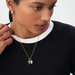 Collier Mi-long CHAÎNE JASERON -Agatha Soldes Boutique 02680235 157 TU M2