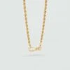 Collier Mi-long CHAÎNE CORDE -Agatha Soldes Boutique 02680236 157 TU 01