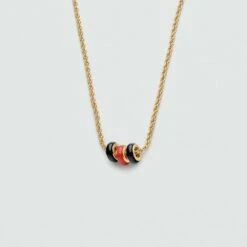 Collier Mi-long CHAÎNE CORDE 9 Collier Mi-long CHAÎNE CORDE -Agatha Soldes Boutique 02680236 157 TU 04