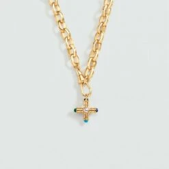 Collier Ras Du Cou MAILLE MARTELÉE -Agatha Soldes Boutique 02680237 157 TU 05