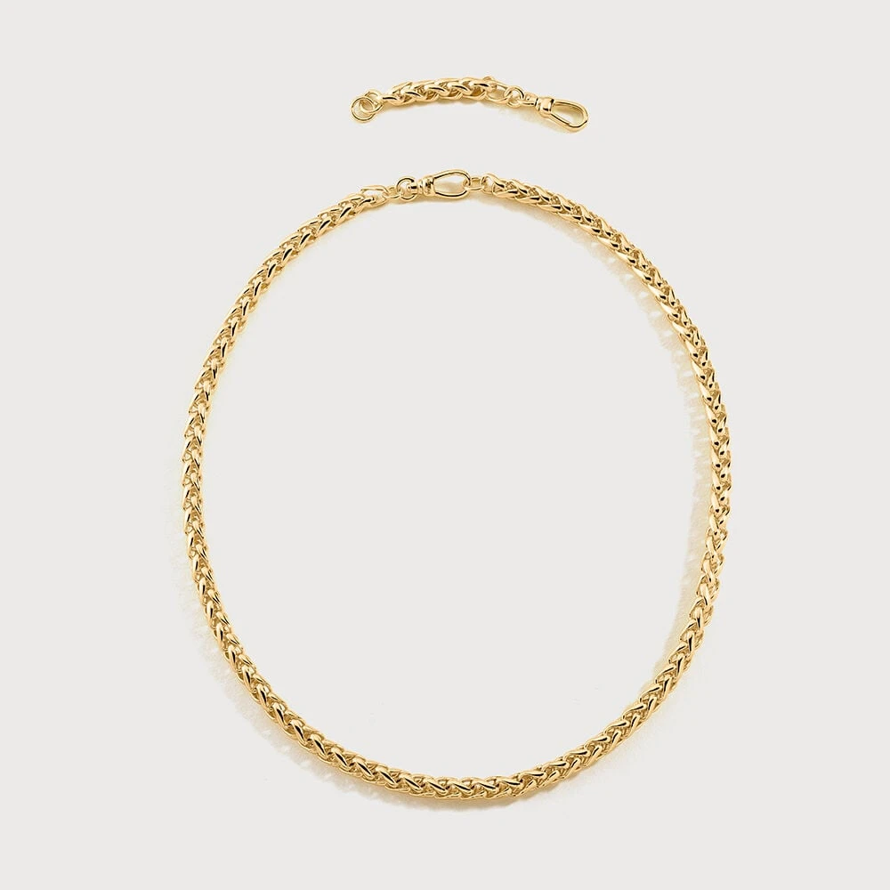 Collier Ras Du Cou MAILLE PALMIER 4 Collier Ras Du Cou MAILLE PALMIER – Image 4