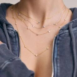 Collier Ras Du Cou BRILLANT -Agatha Soldes Boutique 02690037 137 TU M3