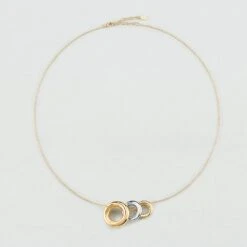 Collier Mi-long TRIJONC 8 Collier Mi-long TRIJONC -Agatha Soldes Boutique 02690217 113 TU 03