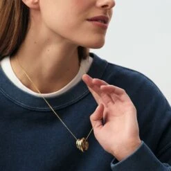 Collier Mi-long TRIJONC 10 Collier Mi-long TRIJONC -Agatha Soldes Boutique 02690217 113 TU M2