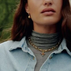 Pendentif CROIX ICONIQUE -Agatha Soldes Boutique 02880059 256 TU M4