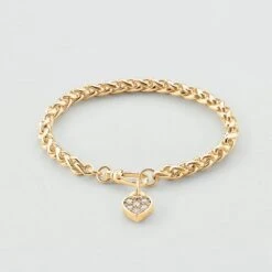 Pendentif CŒUR CADENAS 9 Pendentif CŒUR CADENAS -Agatha Soldes Boutique 02880067 137 TU 03