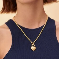 Pendentif CŒUR -Agatha Soldes Boutique 02880069 157 TU M1