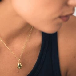 Pendentif PÉPITE D'OR -Agatha Soldes Boutique 02880128 157 TU M1