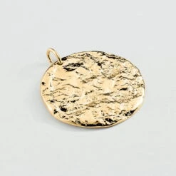 Pendentif MÉDAILLE MARTELÉE